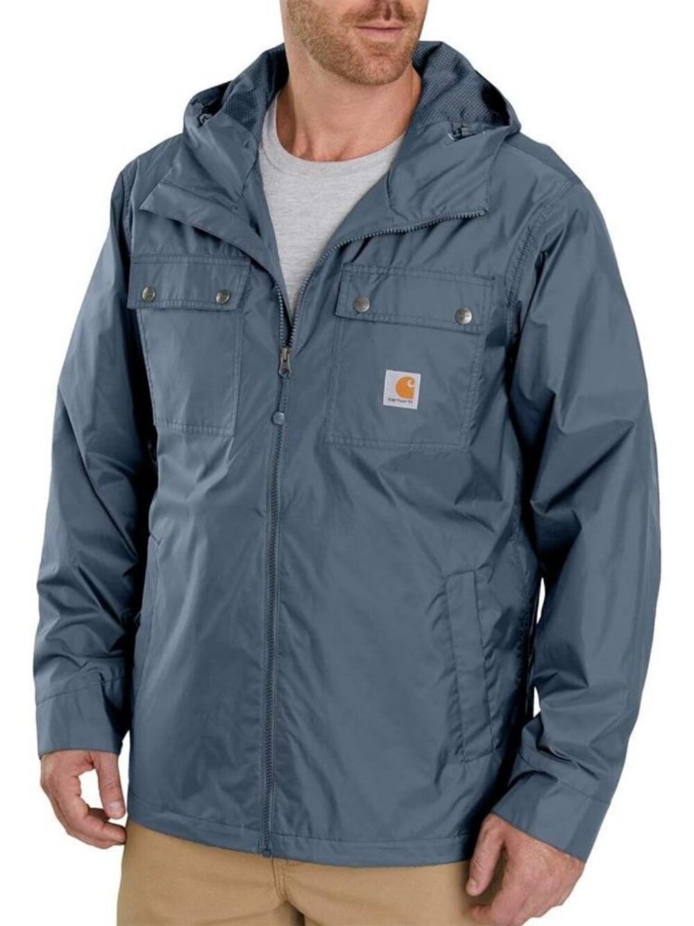 Lightweight Rain Defender Jacket for Men - Relaxed Fit, Water-Resistant